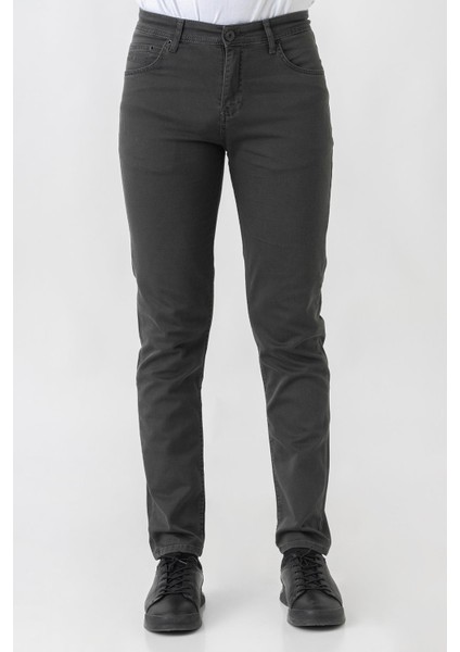 Bern J2425 Normal Fit Pamuklu Likralı 5 Cep Jean Pantolon Taş