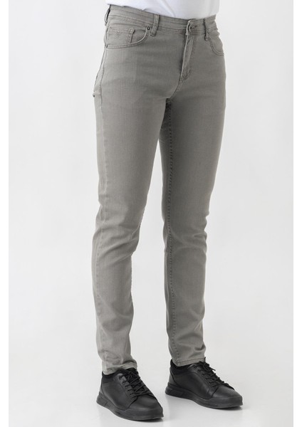 Avenches J2424 Normal Fit Pamuklu Likralı 5 Cep Pantolon Kahve