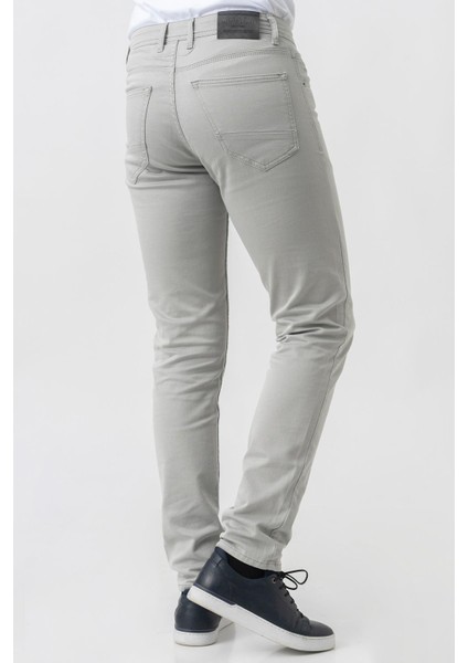 Bern J2425 Normal Fit Pamuklu Likralı 5 Cep Jean Pantolon Gri modelleri