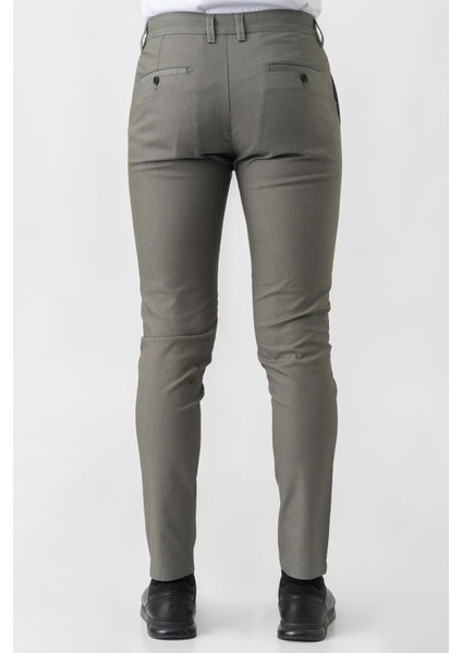 Arbon P1014 Slim Fit Pamuklu Likralı Kupon Pantolon Haki fırsatları