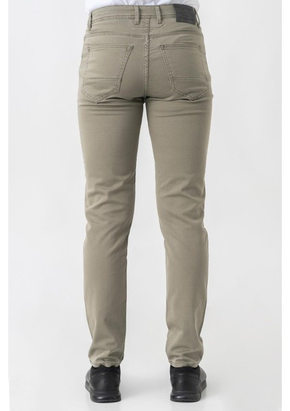 Bern J2425 Normal Fit Pamuklu Likralı 5 Cep Jean Pantolon Çağla