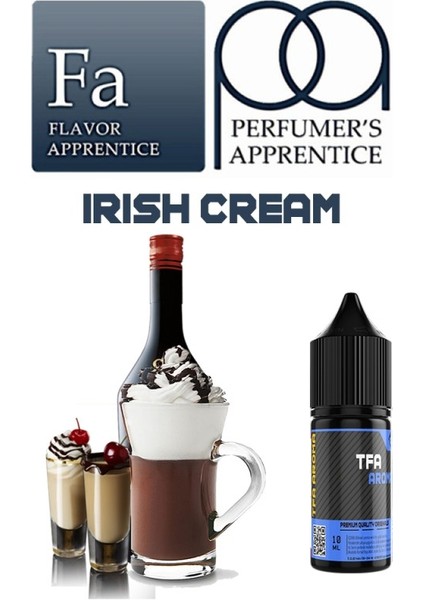 Tfa Irish Cream Aroması  Sütlü Kahve Aroma 10 ml