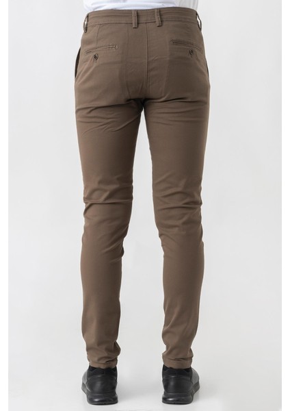 white Stone Aigle P1013 Likralı Slim Fit Arya Pantolon S.kahve fırsatları