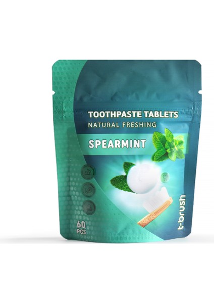 Smokers Nane Aromalı Diş Macunu Tableti - 30 Tablet