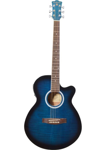 Gitar Akustik Extreme Sahne Gitarı (XAC45EQ4BLS)