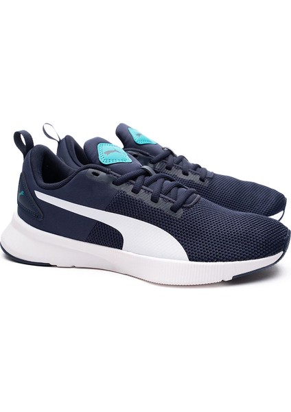 192928-34 Puma Flyer Runner Jr Unisex Spor Ayakkabı Peacoat-White-Deep Aqua