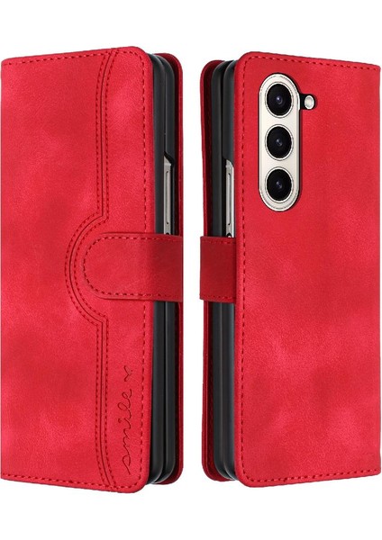 Samsung Galaxy Z Fold 5 Uyumlu TeIefon Kılıfı (Yurt Dışından)