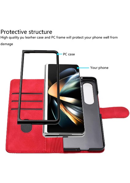 Samsung Galaxy Z Fold 5 Uyumlu TeIefon Kılıfı (Yurt Dışından) fırsatları