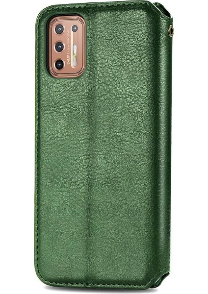 Motorola Moto G9 Artı Fonksiyonu Zarif Iş Deri TeIefon Kılıfı (Yurt Dışından) fırsatları