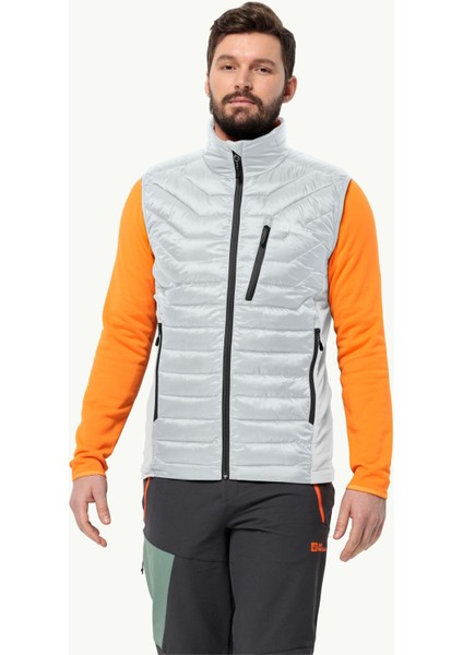 Jack Wolfskin Routeburn Pro Ins Vest Erkek Yelek 1206872-6709 Cool Grey