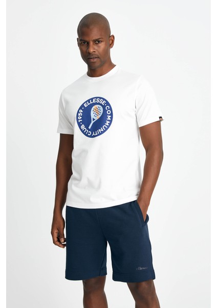 Logolu Bisiklet Yaka % 100 Pamuk T Shirt Erkek T Shirt EM185