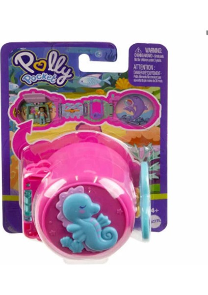 HRD73 Polly Pocket Sevimli Hayvancık Temalı Mini Oyun Setleri