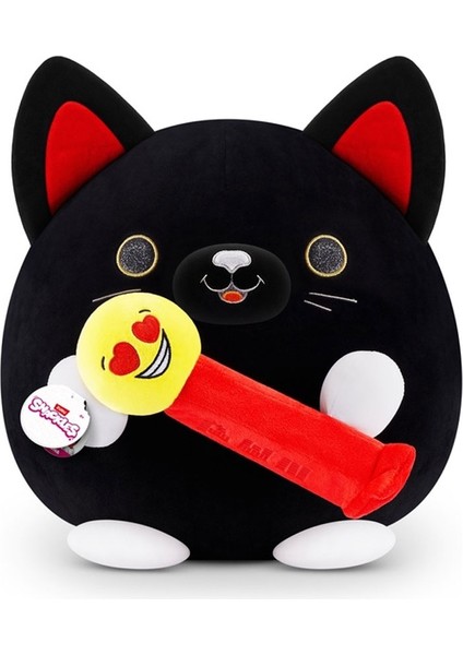 Trendo Gurumi Snackles Aburcubur 35 cm Peluş Black Cat ve Pez 77511