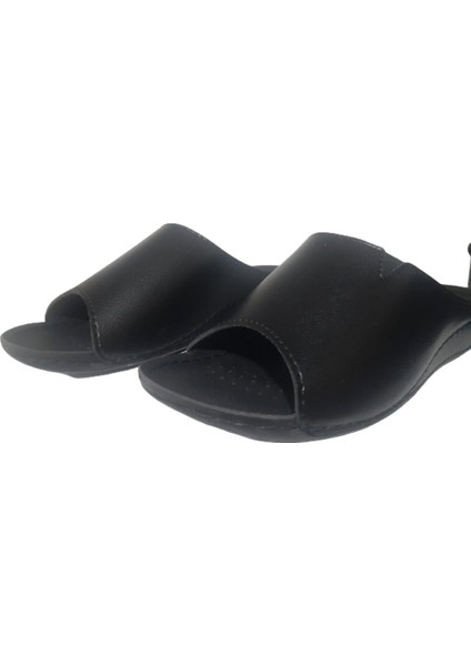 Kadın Siyah Ortopedik Taban Günlük Şık Terlik CHPR857-74 modelleri