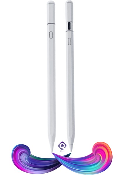 iPad Mini 6. Nesil Uyumlu Pencil Usb-C Avuç Içi Red Eğim Bluetooth Özellikli Tablet Kalemi