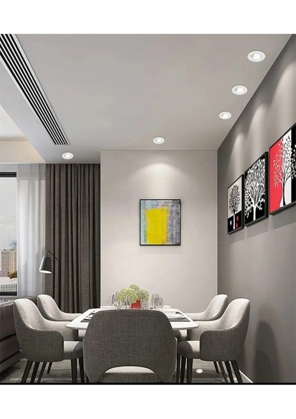 KDL107 Cob LED Beyaz Kasa Beyaz Işık 6500K fiyatları