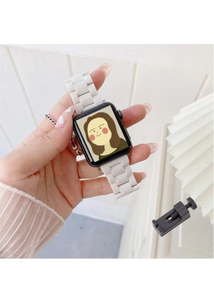 Uygun Apple Watch Reçine Kayış 42-44-45-49MM