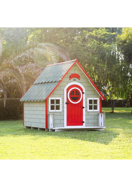 Ahşap Çocuk Oyun Evi (Playhouse) Hollanda
