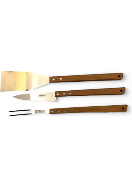 26444 Barbekü 46CM Servis Bıçağı, Barbekü 46CM Servis Çatalı ve Barbekü 48CM Spatula