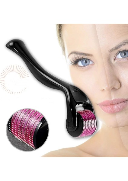 Dermaroller Cilt Leke Yüz Yenileme Bakım Seti 540 Iğneli Roller 1 mm fiyatları