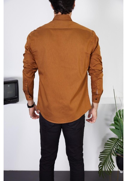 Erkek Slim Fit Kot Gömlek indirimleri