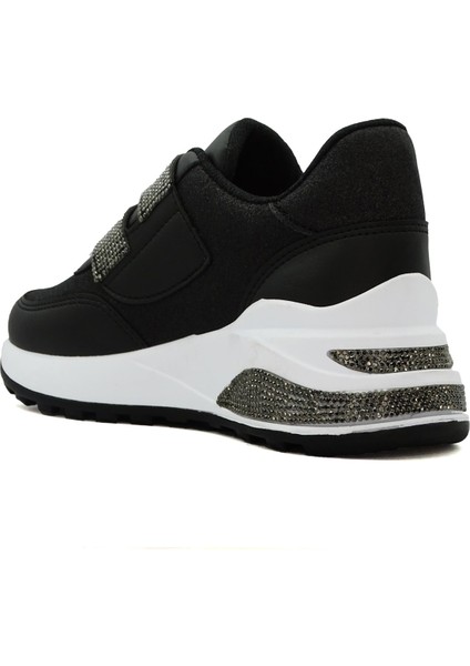 Kadın Taşlı Tokalı Kolay Giyim Sneaker Spor Ayakkabı 1058 fiyatları
