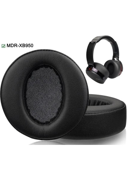 Sony MDR-XB950 XB950BT XB950B1 XB950N1 XB950AP Uyumlu Kulaklık Süngeri Pedi Yastığı Yedek Kulaklık Pedi