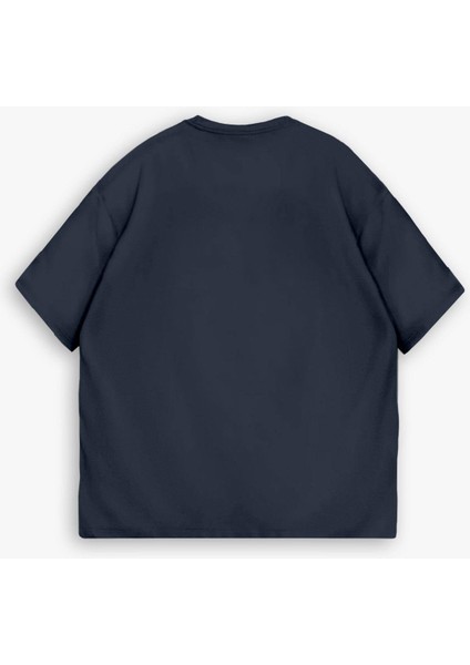 Erkek Yazlık Bisiklet Yaka Oversize Çift Katman Cepli T-Shirt Füme fırsatları