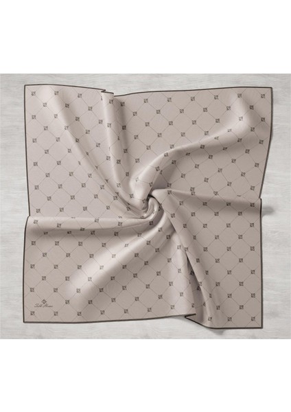 Twill Ipek Eşarp - 11392-30 Taş Haki