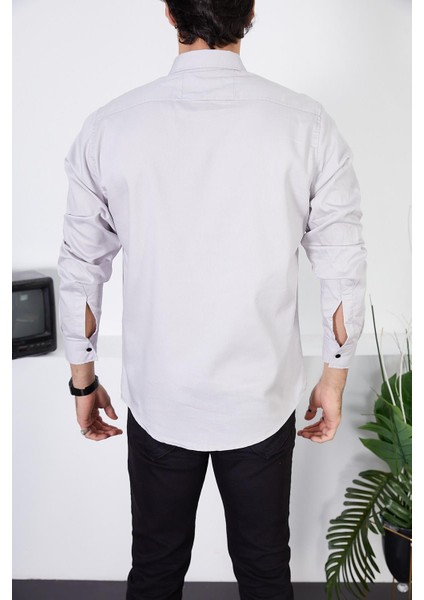 Erkek Slim Fit Kot Gömlek indirimleri