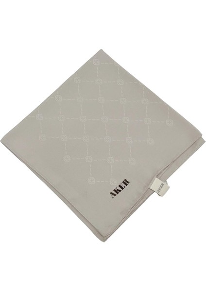 Monogram Eşarp - Bej 983