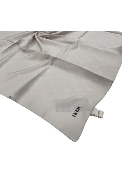 Monogram Eşarp - Bej 983