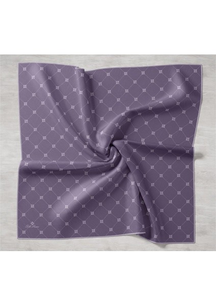 Twill İpek Eşarp - 11392-26 Leylak