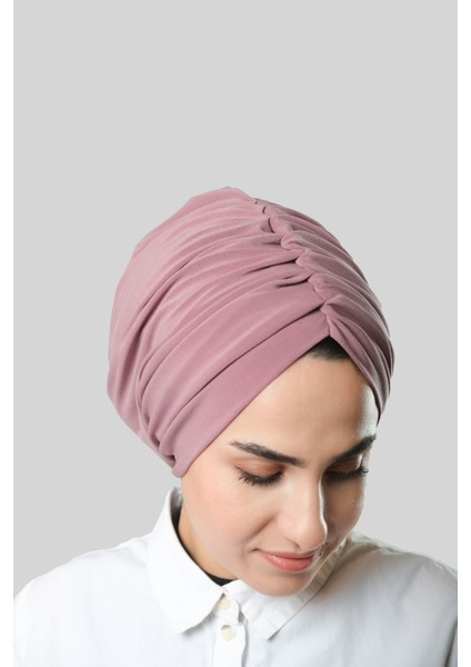 Violet Drapeli Salaş Tesettür Bone Sandy Büzgülü 2315_21 fiyatları