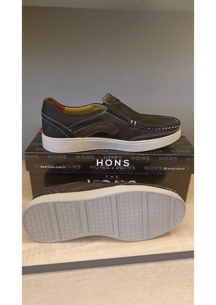 Nubuk Deri Erkek Ayakkabı Siyah Casual