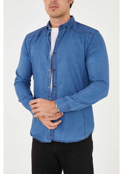 Erkek Yıkamalı - Kot Gömlek fiyatları