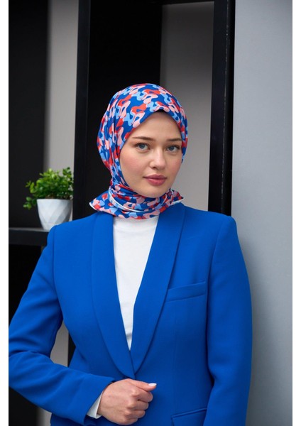 Harmony Collection Soft Eşarp Mavi Mercan 1178-14