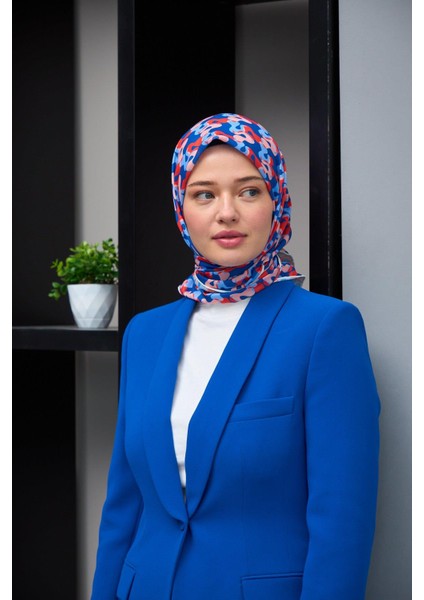 Harmony Collection Soft Eşarp Mavi Mercan 1178-14