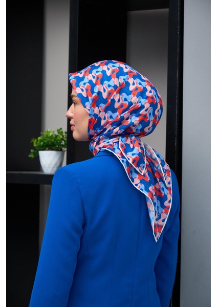 Harmony Collection Soft Eşarp Mavi Mercan 1178-14