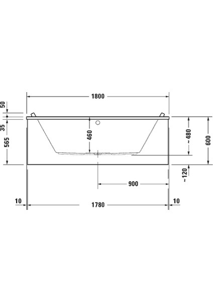 Küvet Starck Masajlı Hava Sistemli 180X80 ( Panel ve Sifon Dahil ) fırsatları