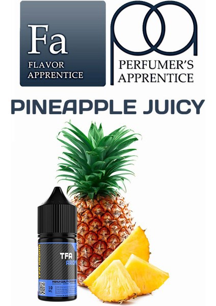 Pineapple Juicy Aroması Ananas Aroma 10 ml