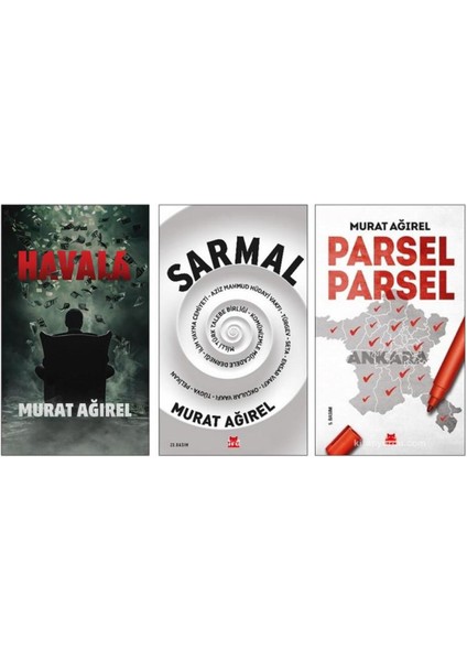 Havala - Sarmal - Parsel Parsel Ankara - 3 Kitap - Murat Ağırel