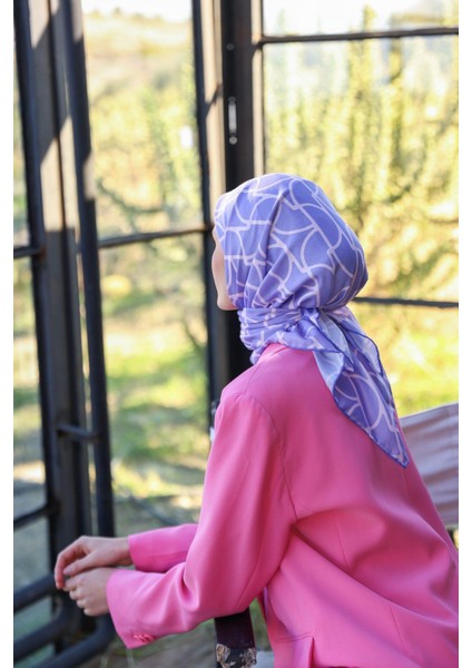 Boheme Collection Soft Eşarp Lila 1175-08