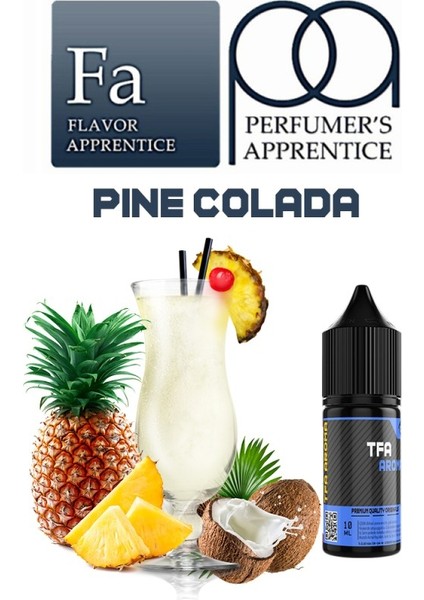 Pine Colada Aroması Ananas Hindistan Cevizi Aroma 10 ml