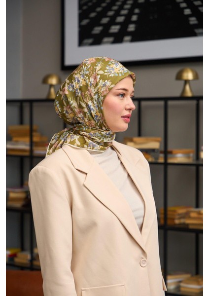 Harmony Collection Soft Eşarp Zeytuni 1177-03