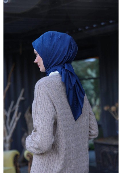 Celina Jakar Eşarp Lacivert 9902-08