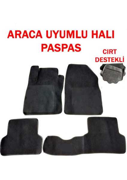 Clıo 3 Araca Uyumlu Halı Paspas