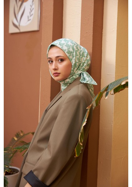 Aura Kazayağı Soft Eşarp Su Yeşili 1155-14