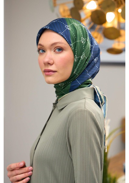 Harmony Collection Soft Eşarp Koyu Yeşil 1176-05