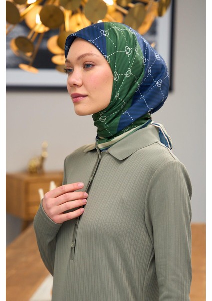 Harmony Collection Soft Eşarp Koyu Yeşil 1176-05